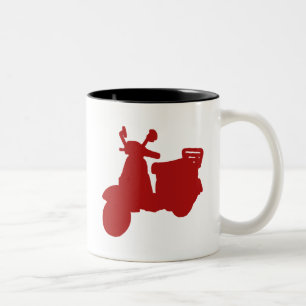Bewegungsfahrrad-Tasse Zweifarbige Tasse