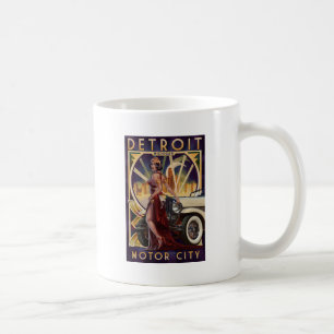 Bewegungsstadt Detroits, Michigan   Tasse