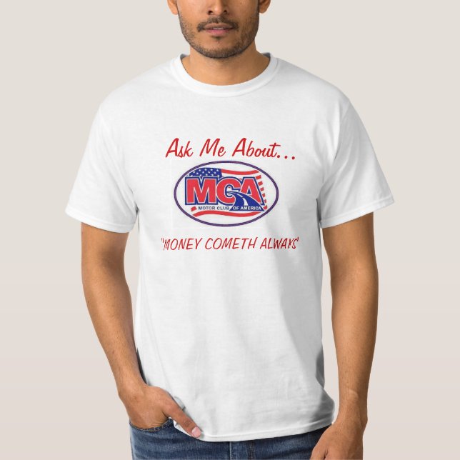 BEWEGUNGSverein AMERIKA - MCA 40for80.com T-Shirt (Vorderseite)