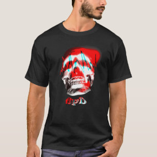 Bewegungswellenfrequenz Schädel T-Shirt