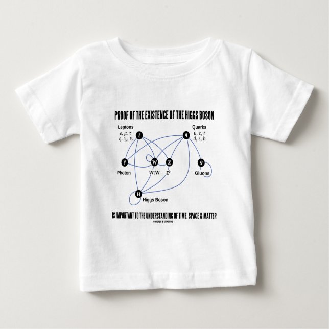 Beweis des Bestehens des Higgs Boson Baby T-shirt (Vorderseite)