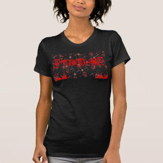 BEWEIS Rot-Blut Splattered - durch iLuvit.biz T-Shirt