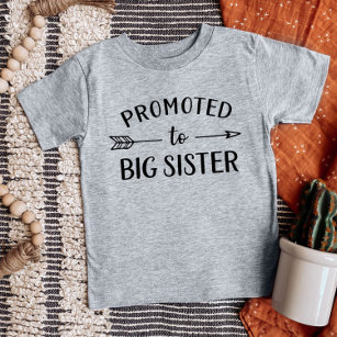 Bewerbung für Big Sister New Baby Ankündigung Baby T-shirt