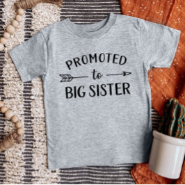 Bewerbung für Big Sister New Baby Ankündigung T-shirt