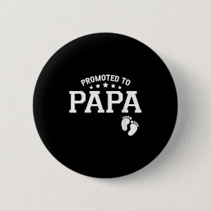 Bewerbung für die Papa-Schwangerschaft Geschlechts Button