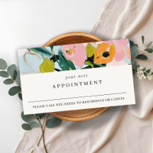 Bewerbung von Boho Pink Blue Green Painted Floral