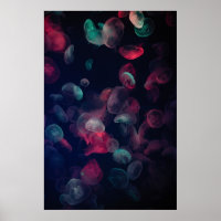 BEWERTETE FARBE JELLYFISH-MALERIERUNG