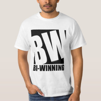 Bewertetes Bi-Gewinnen T-Shirt