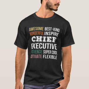 Bewertung der Führungskraft T-Shirt