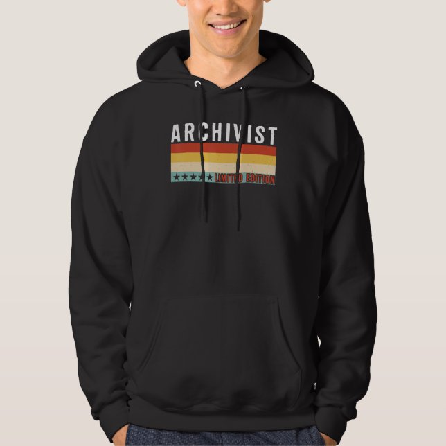 Bewertung der Funktion des Archivleiters Hoodie (Vorderseite)