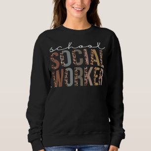 Bewertung der Sozialarbeiter in der Schule für Fra Sweatshirt