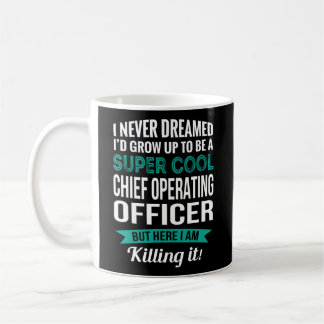 Bewertung des Chief Operating Officer Kaffeetasse