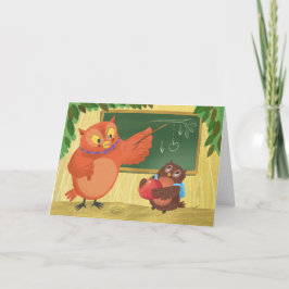 Bewertung des Lehrers Karte