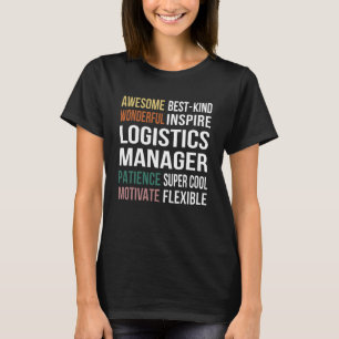 Bewertung des Logistikleiters T-Shirt