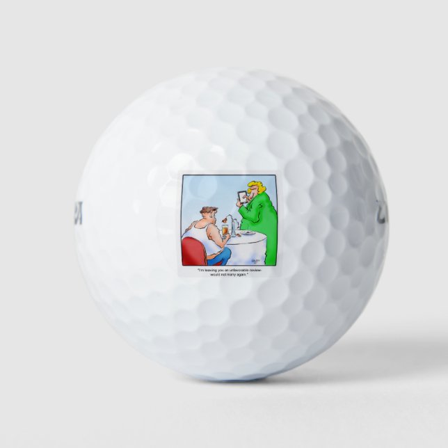 Bewertung Golfball (Vorderseite)