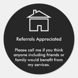 Bewertung von Gerichtsverfahren Runder Aufkleber