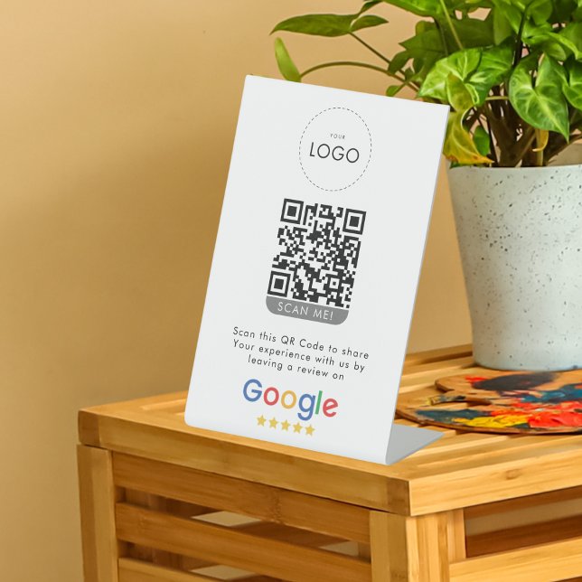 Bewertung von Google-QR-Code Sockelschild (Von Creator hochgeladen)