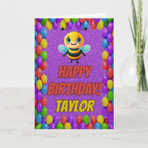 Bewi Personalisiert Fun Gruß Geburtstagskarte Karte