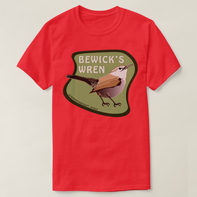 Bewicks Wren TShirt (Design vorne)