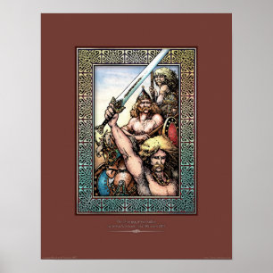 "Bewirtung des Sidhe" Plakat (14x18")