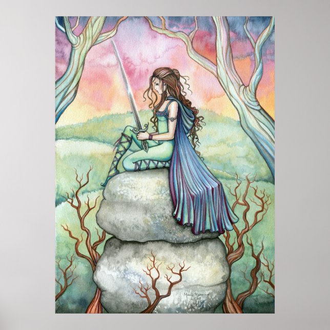 Bewirtung von Guinivere Poster von Molly Harrison (Vorne)