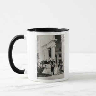 Bewohner des Landhauses Medici in Rom Tasse