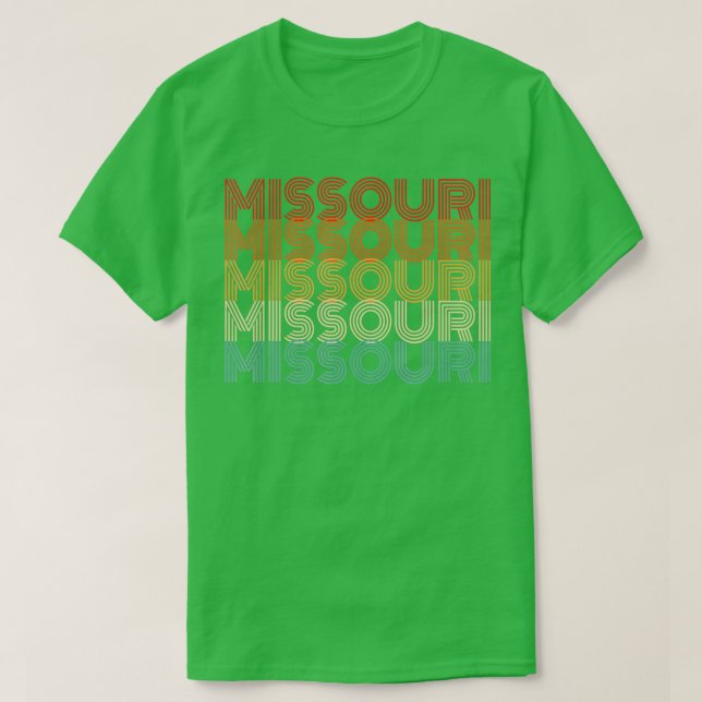 Bewohner von Missouri T-Shirt (Design vorne)