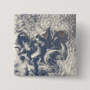 Bewölken Sie Turbulenzen im Bereich der Button