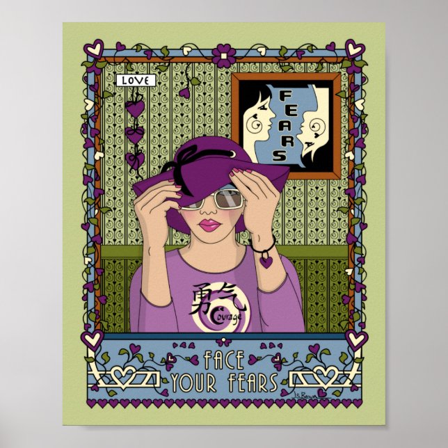 Bewölkt eure Ängste_A_8x10 Poster (Vorne)