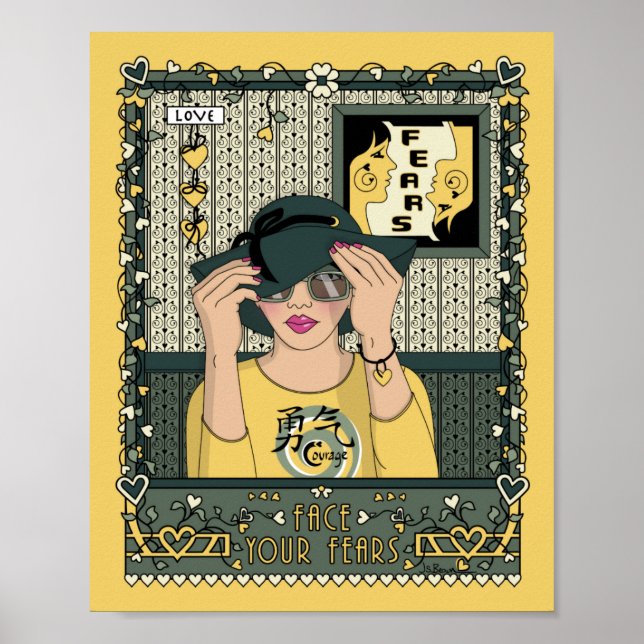 Bewölkt eure Ängste_C_8x10-Poster Poster (Vorne)