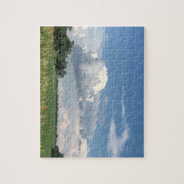 Bewölkter Himmel Puzzle (Vertikal)