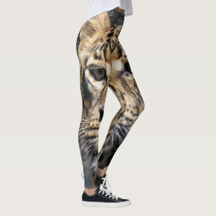 Bewölkter Leopard Leggings