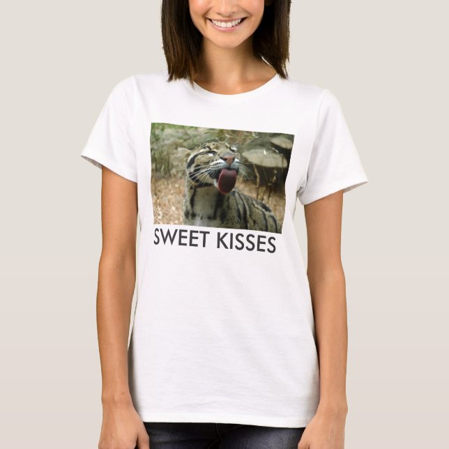 Bewölkter Leopard T-Shirt (Vorderseite)