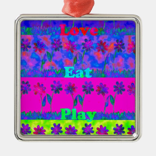 Bewölkter Tag Bessere Nacht.pnng Silbernes Ornament (Vorne)