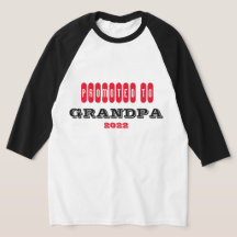 Beworben als GRANDAD anpassbares Sport-Shirt