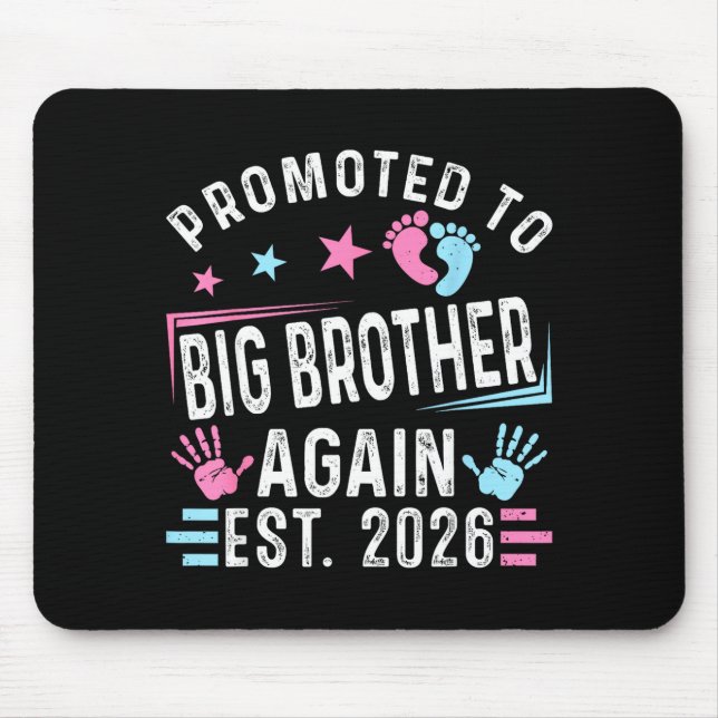 Beworben Big Brother Again Est Design Mousepad (Vorne)