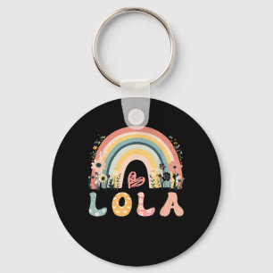 Beworben in Lola Est 2026 Boho Regenbogen Blumen Schlüsselanhänger