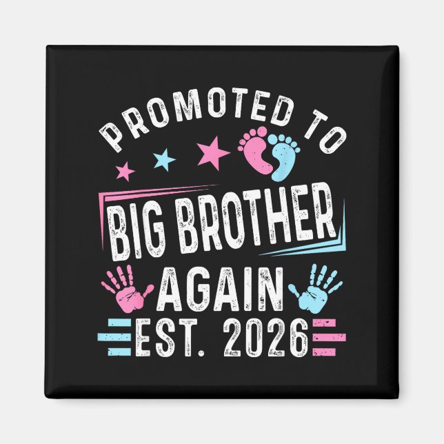 Beworbene Big Brother Again Est Illustration Magnet (Vorne)