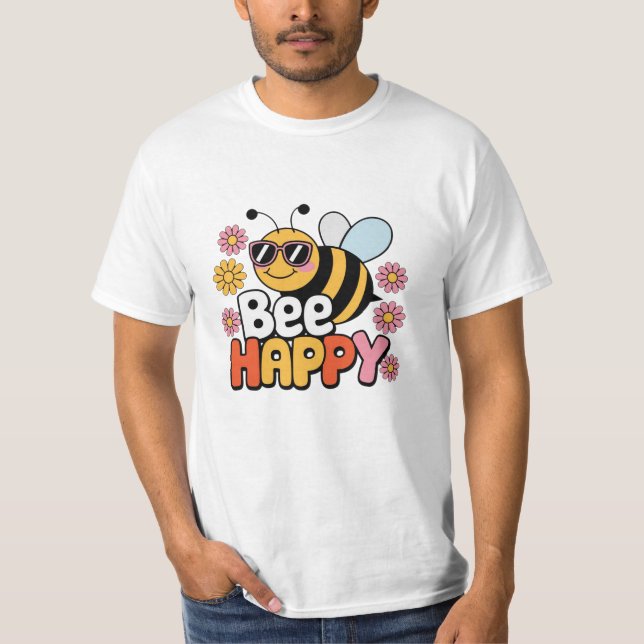 Bewunderer mit einzigartiger Bienenkunst T-Shirt (Vorderseite)
