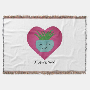 Bewunderlich Funny Aloeve You Aloe Decke
