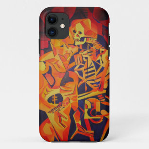 Bewundern Sie die bunte geometrische Kunst des Tod Case-Mate iPhone Hülle