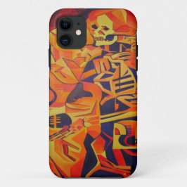 Bewundern Sie die bunte geometrische Kunst des Tod Case-Mate iPhone Hülle
