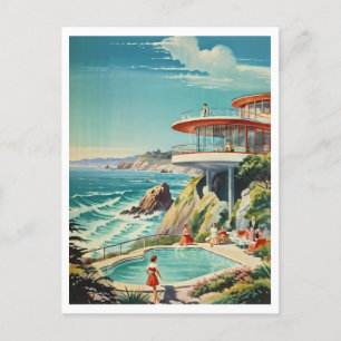 Bewundernswert im Aussichtshaus Kalifornien Postkarte