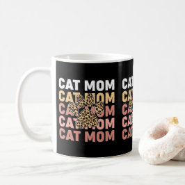Bewundernswerte Leopard Print Paw Katzen Besitzer Kaffeetasse