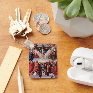 Bewunderung der Dreifaltigkeit durch Albrecht Dure Schlüsselanhänger