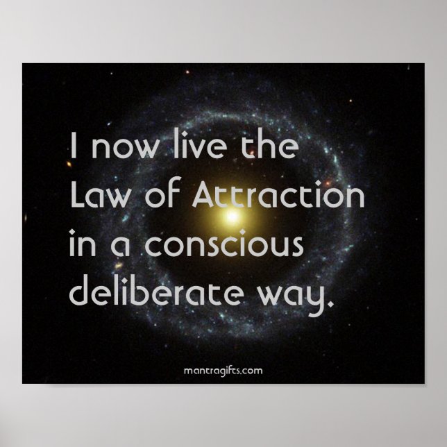 bewusst leben poster (Vorne)