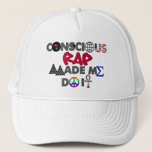 BEWUSSTER RAP HAT MICH DAZU GEBRACHT TRUCKERKAPPE