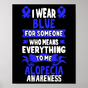 Bewusstlosigkeit - Alopezie Areata Poster