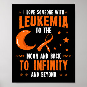 Bewusstsein Blutkrebs Knochenmark Geschenk Idee Poster