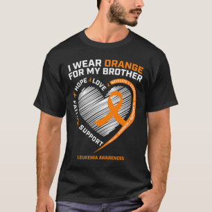 Bewusstsein Bruder Kinder Leukämie Bewusstsein T-Shirt